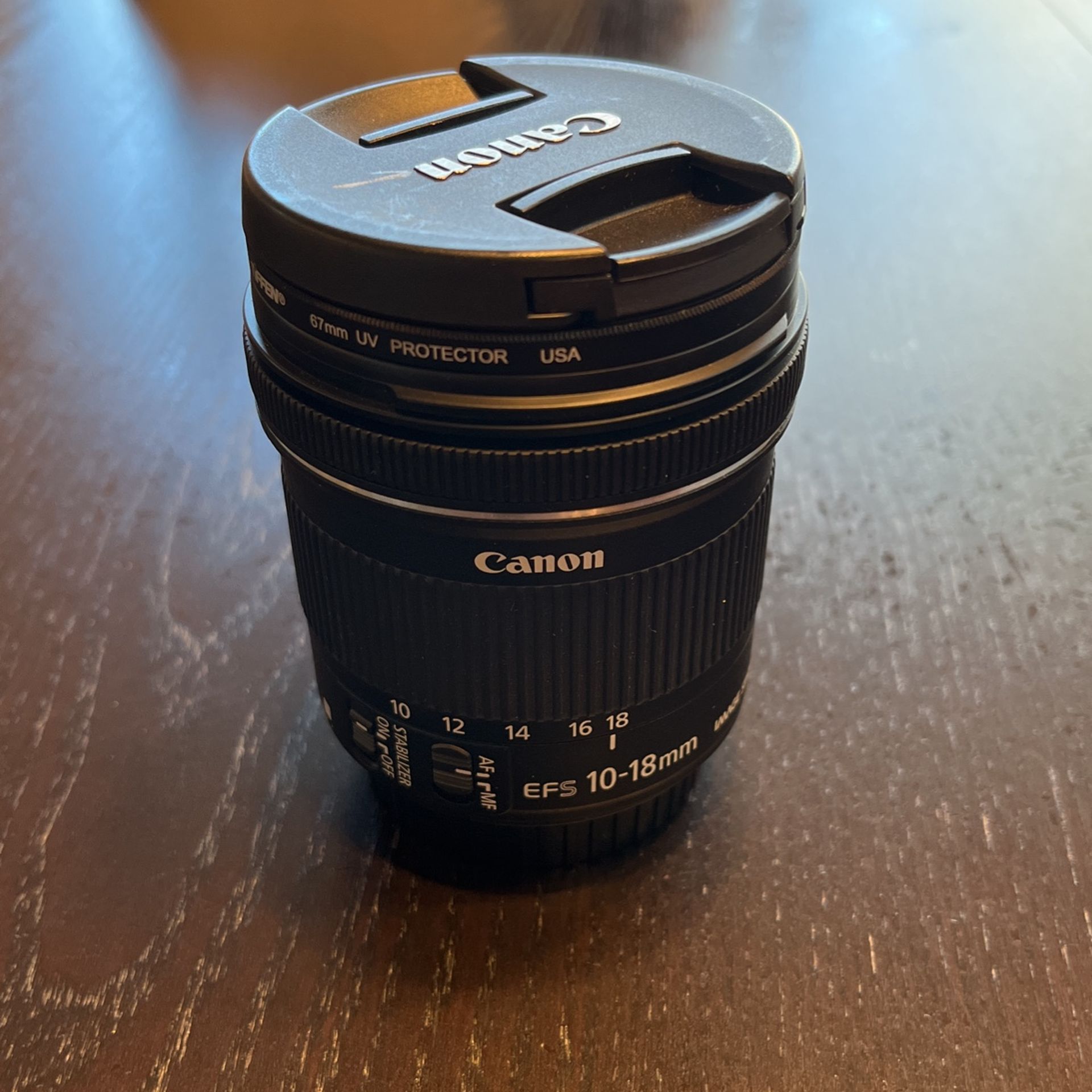 Canon EFS 10-18mm f/4.5-5.6 IS STM