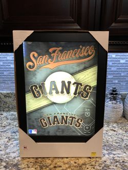 San Francisco Giants MLB 3D LED Collector Frame Sign
