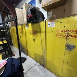 Flammable Storage Cabinets Moving  Must Sell