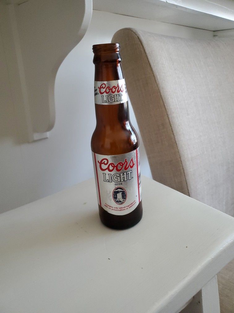 7 Oz Coors Beer Bottle