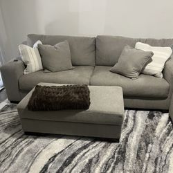 Gray Section Sofa