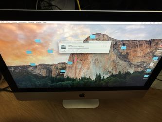 iMac 21.5 Mid 2014 core i5 8gb 1ter hd