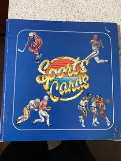 Vintage Sports Card Folder 