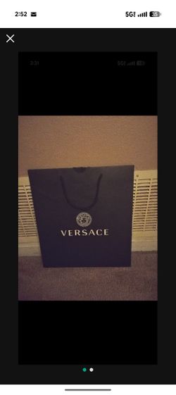 Versace Gift Bag And Box