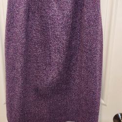 Wool Pencil Skirt - Unworn Made In Scotland 