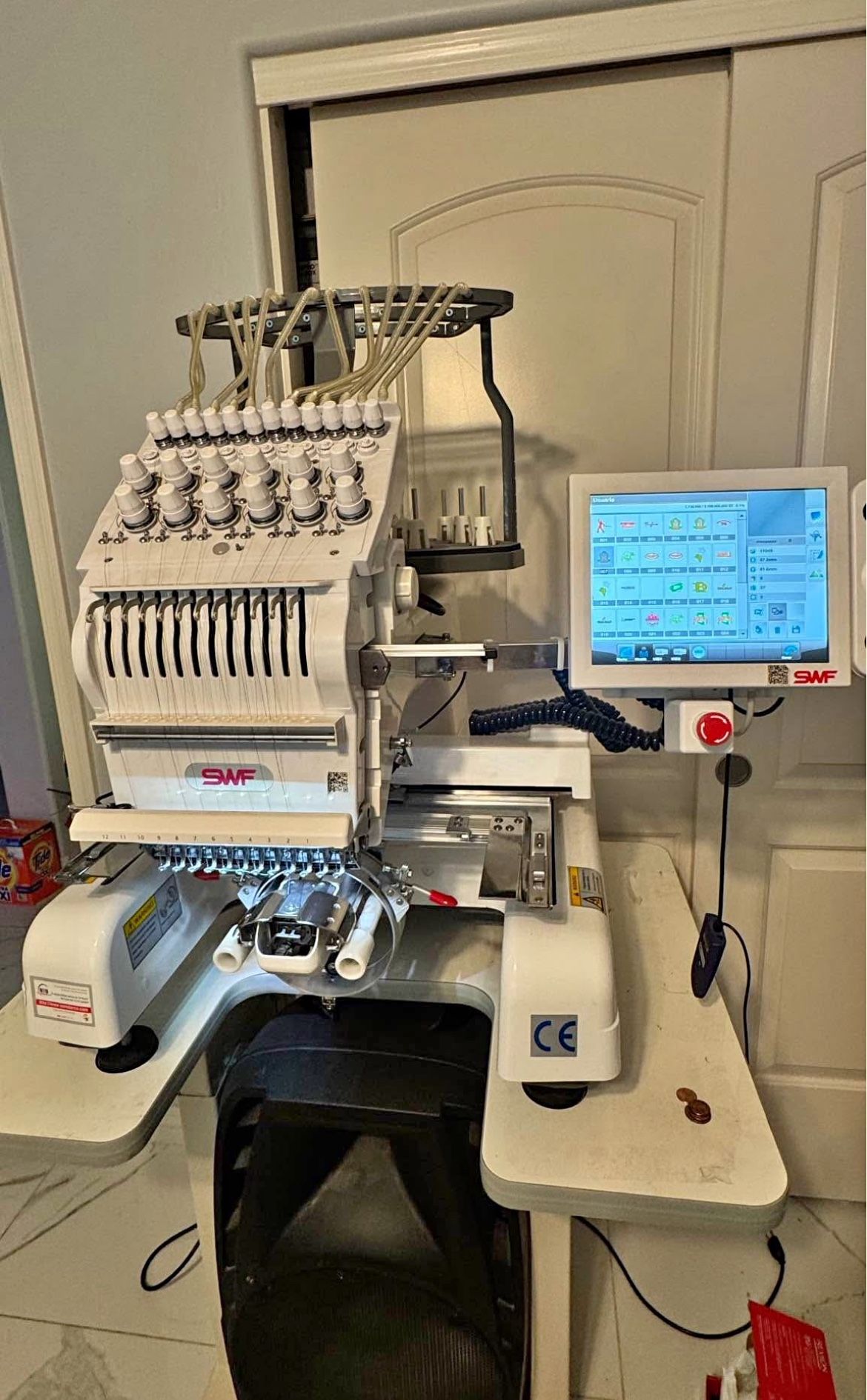 SWF EMBROIDERY MACHINE