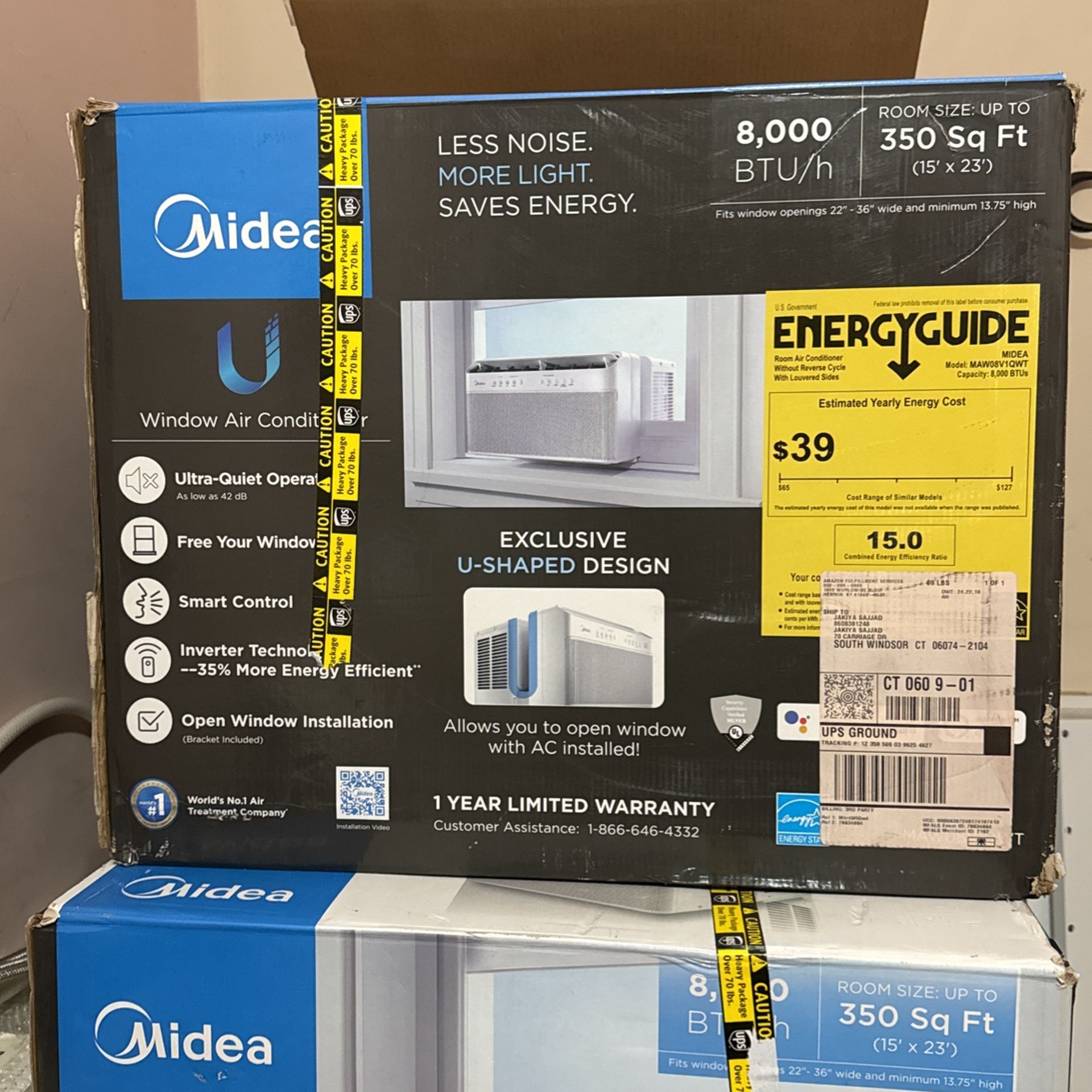 Midea Window air conditioner