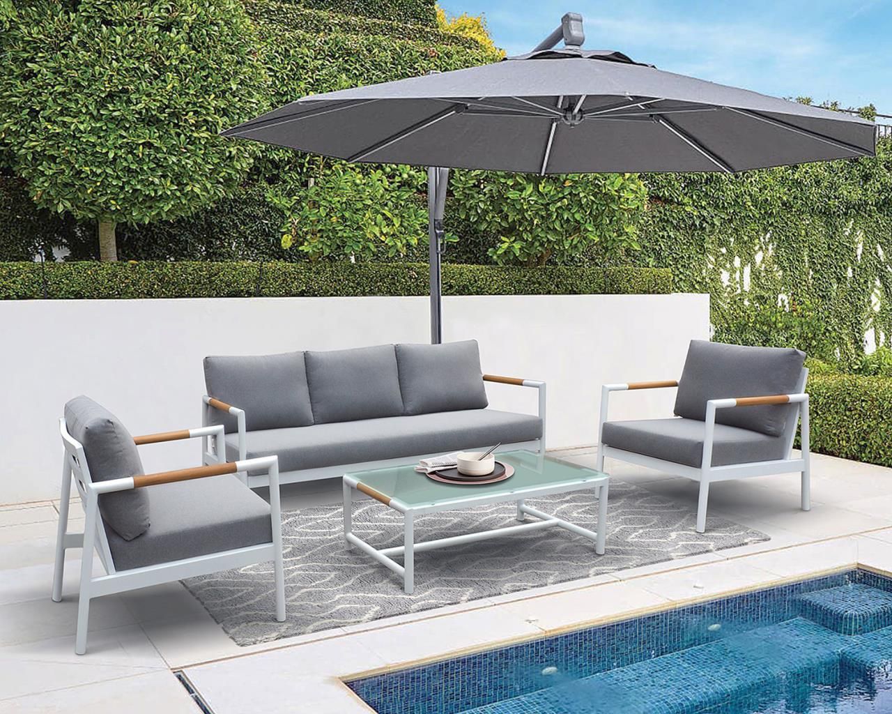 Outdoor Patio Sofa Set