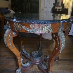Round Entrance Table 1930s