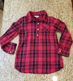 Girl Christmas blouse size 7-8