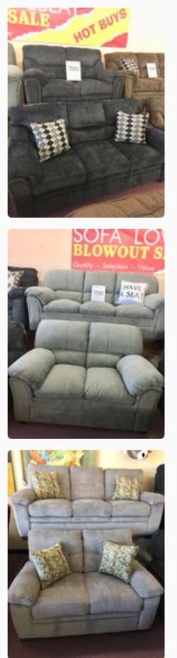 Brand New Sofa Loveseat Blowout $50 Down Takes One Home!