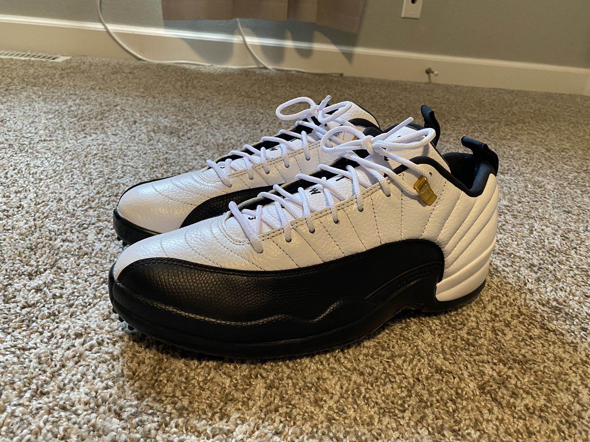 Jordan 12 Taxi Low Golf Size 11