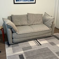 Koala Sofa Bed, Pull Out Couch, Gray, Queen