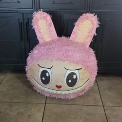 Labubu Piñata And Arch Backdrop