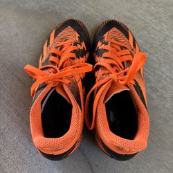 Orange And Black Adidas Nemizez Series US Size 4Y Soccer