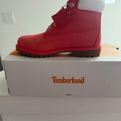 Red Timberland Boots