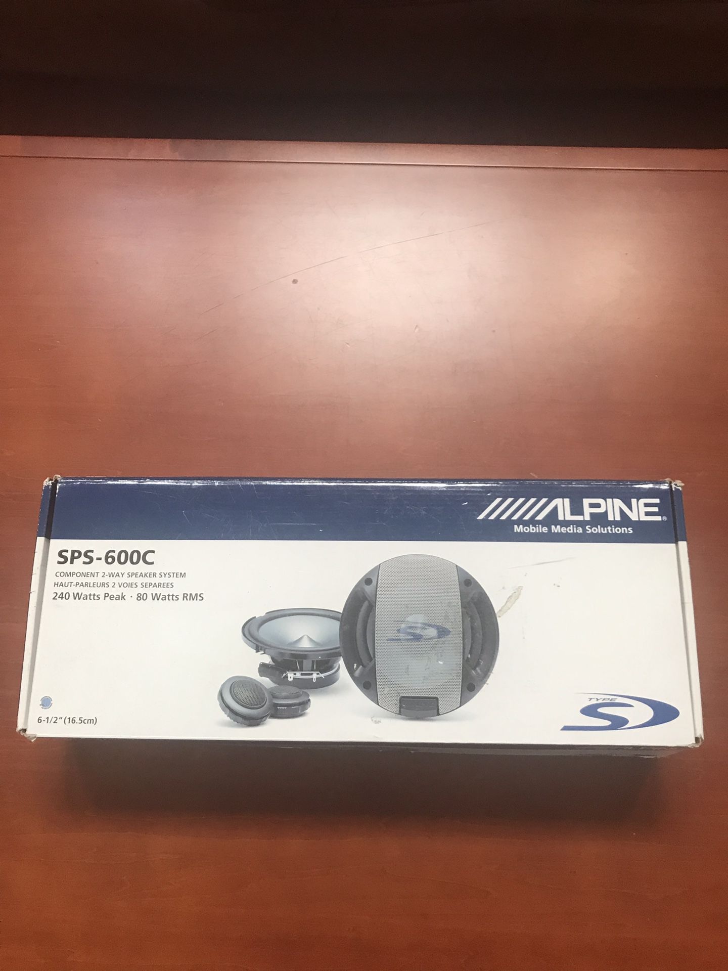 Alpine SPS-600C 6 1/2 inch Speakers