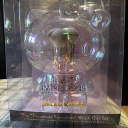 Hello Kitty Makeup Brushes And Case