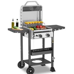 2-Burner Propane Gas BBQ Grill