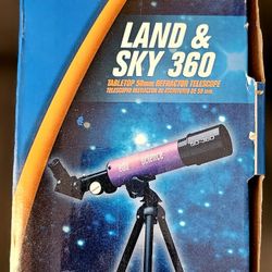 Edu-Science “Land & Sky 360” Cosmic Explorer Telescope 