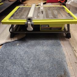 RYOBI 7 in Wet Tile Saw
