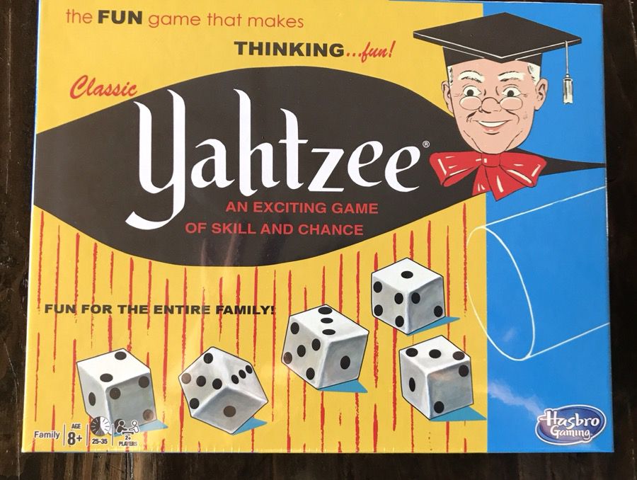 BRAND NEW Classic Yahtzee Game