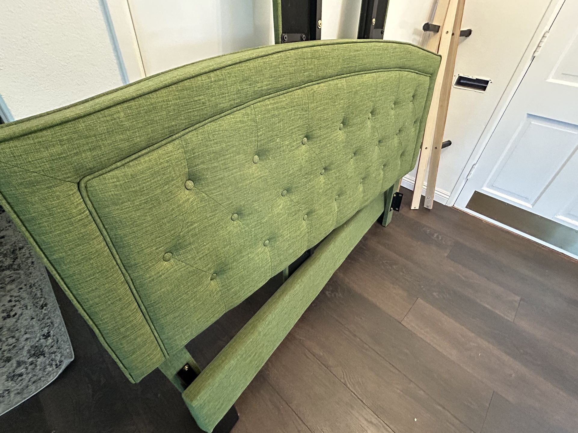 Forest Green Queen Bed Frame 