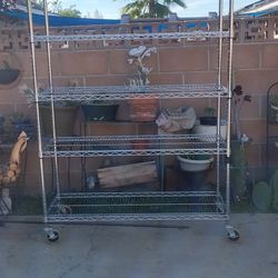 Shelf  storage  dimensions 76x48x18