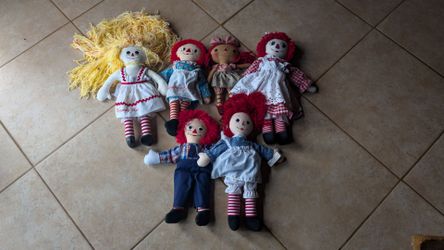 Raggedy Anne and Andy Dolls