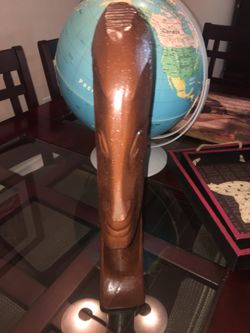 HEAD STATUE PLASTIC 18 INCHES