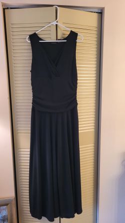 Black Sleeveless Maxi Dress