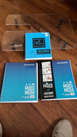 Mixed media sketch books