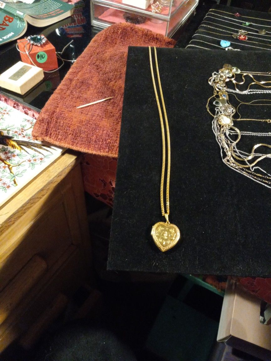 Heart Locket Necklace