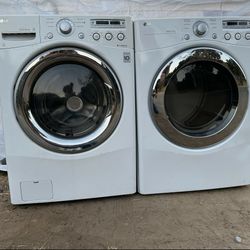 LG Washer And Gas Dryer 