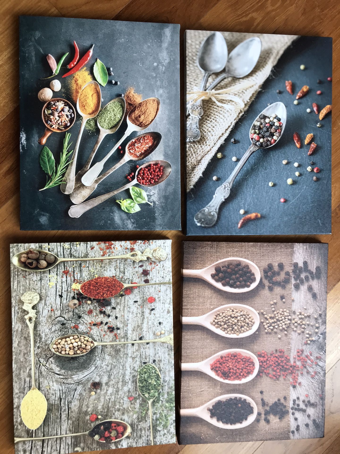 Kitchen Wall Decor, 4 piece set