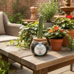 Your New  phallic 6 Inch Plant Friend  Tabletop Desktop Planter