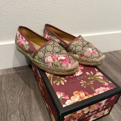 Gucci Espadrille; Floral; Size 36