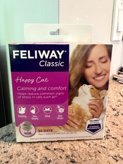 FELIWAY Classic Happy Cat Calming Diffuser - Purple/White