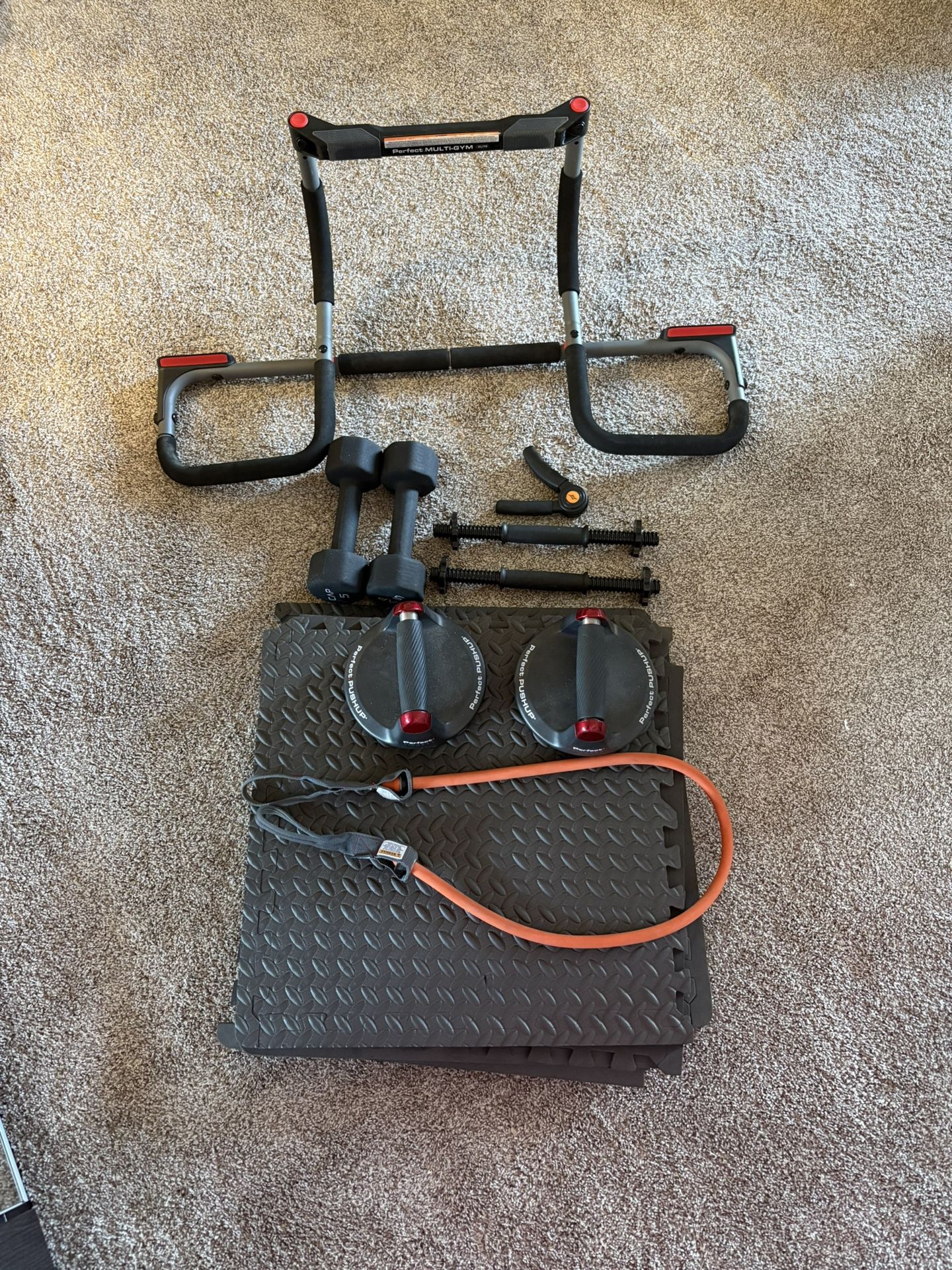 Home Gym Equipment Bundle - Great Deal!