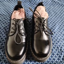 Black Laced Platform Boots