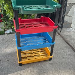 Plastic Organizing Shelf 