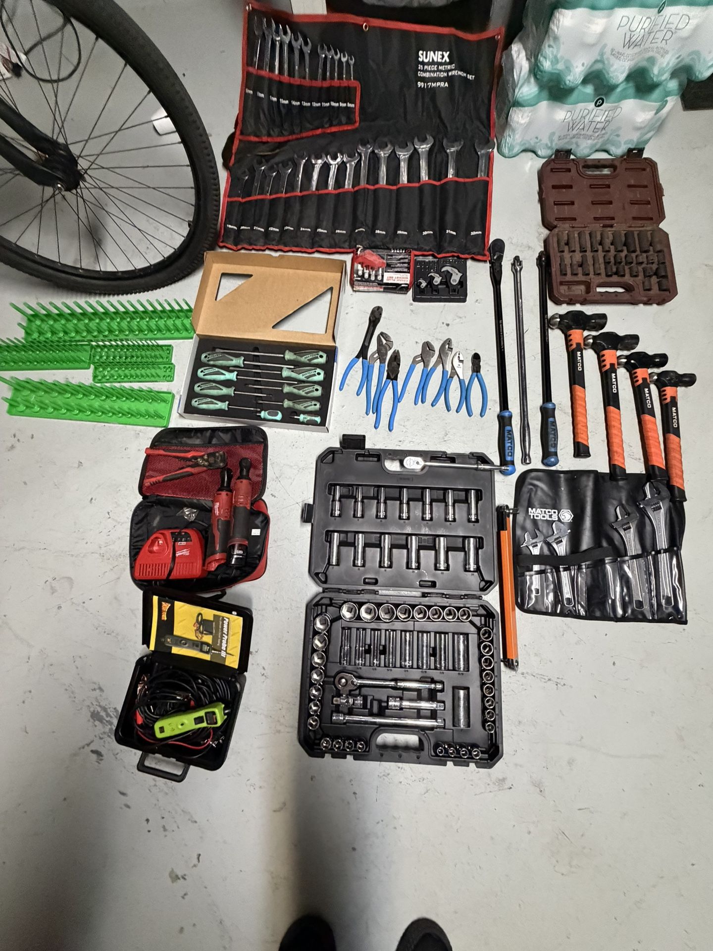 MATCO Tools Bundle + Silver Eagle Socket Set Half Inch 