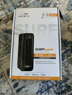 ARRIS SURFboard SBG10 Cable Modem + Wi-Fi Router