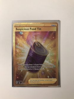 Pokemon Suspicious Food Tin 080/073