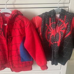 Spider-Man Zip up Hoodie Size 2T & 3T