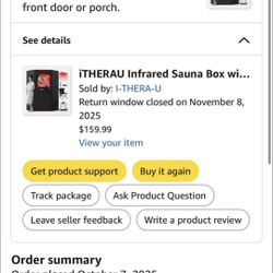 iTHERAU Infrared & Steam Sauna with True 660 & 850nm Red Light