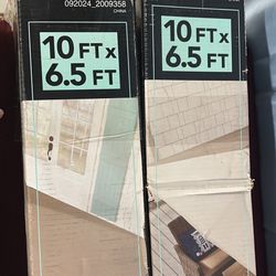 10x6.5 Ft Patio Umbrellas In Tan (Retails For 149$)