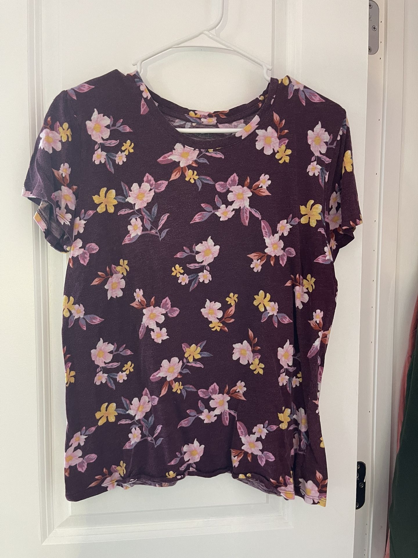 PINK Floral Tshirt