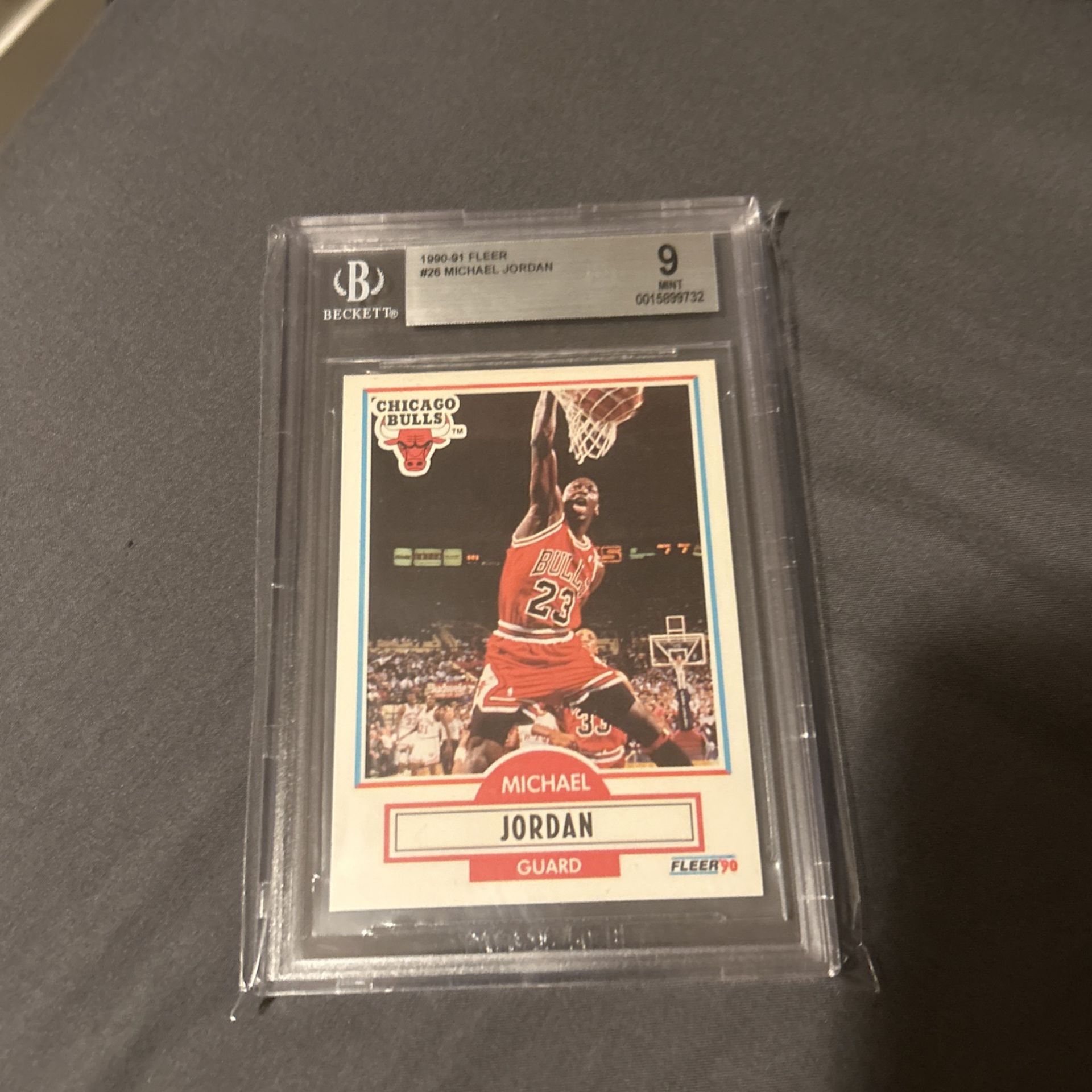 Michael Jordan Graded 9 BGS