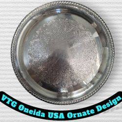 VTG Oneida USA Ornate Design